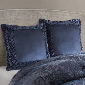 1 PC 26x26" Euro sham Navy