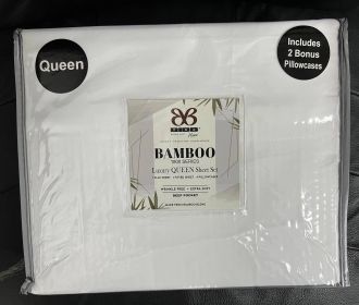 Bamboo 2000 Count Solid 6 Piece Sheet Set - Assorted (Color: Assorted, Bed Size: Twin)